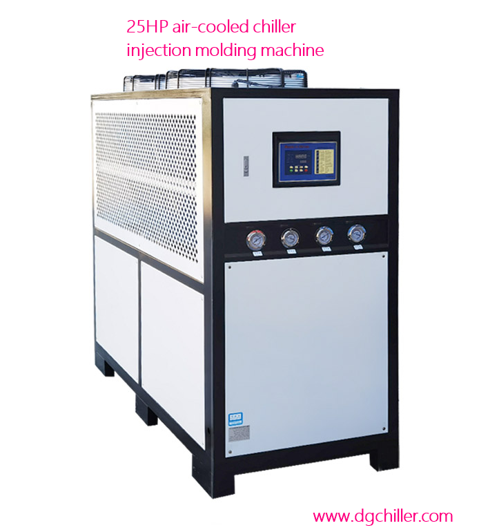 1600T-2000 사출 성형기의 냉각기 출력은 25HP 냉각기와 얼마나 일치합니까?